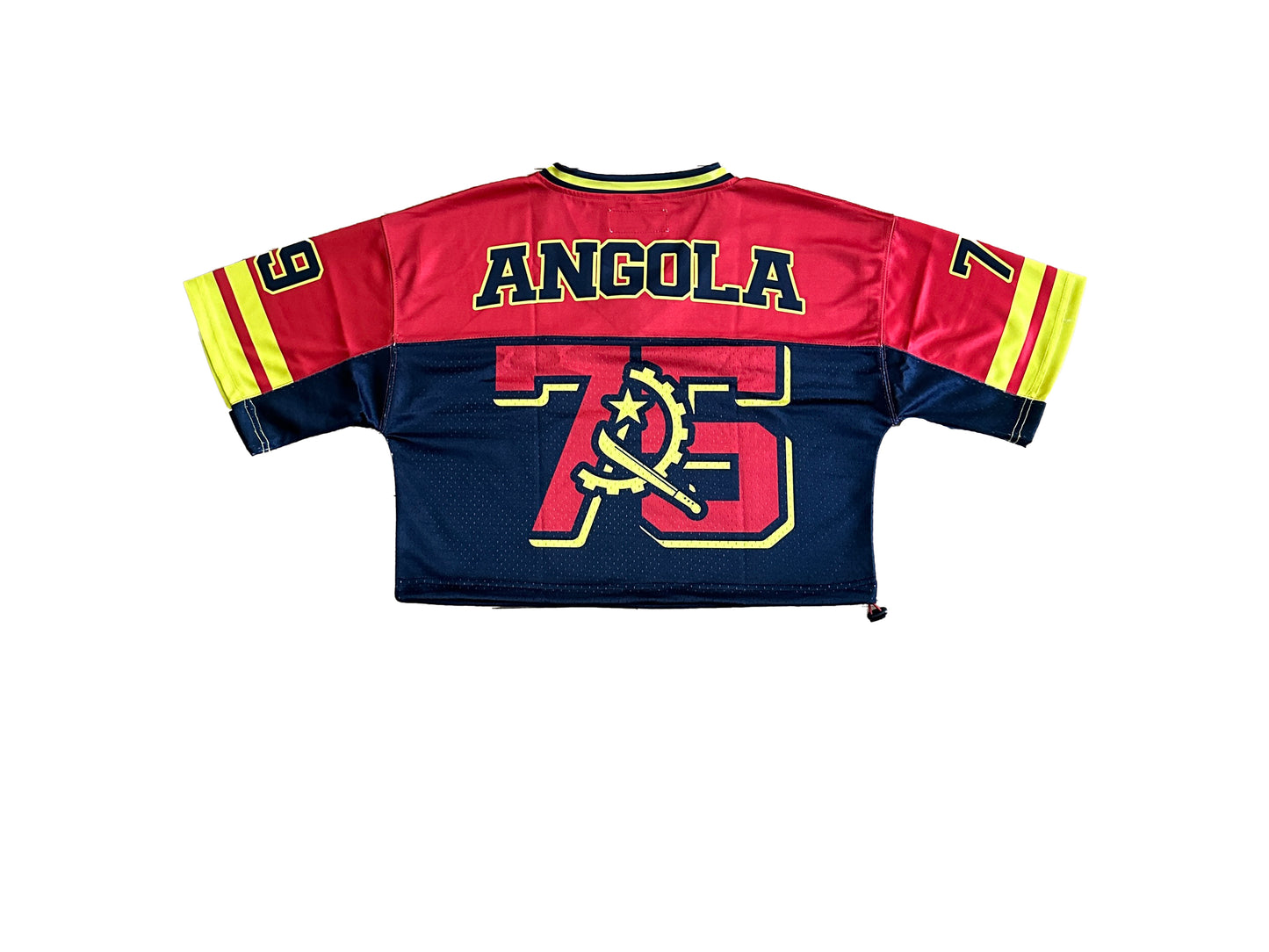 Angola 🇦🇴 1975' Mesh Crop Jersey