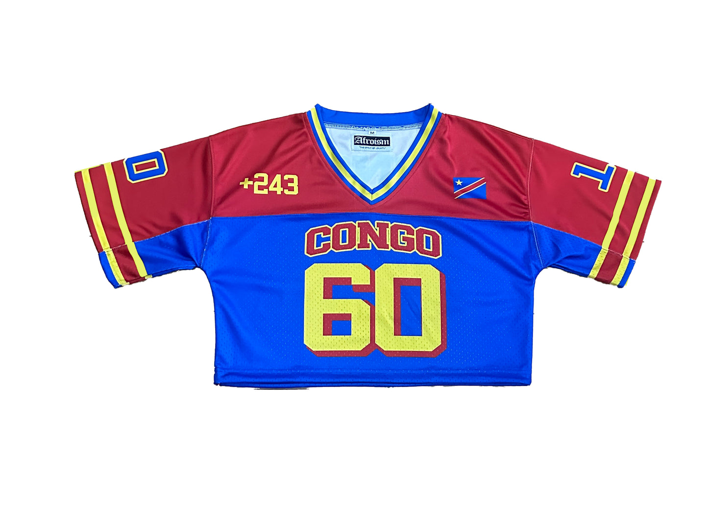 CONGO 🇨🇩 1960' Mesh Crop Jersey