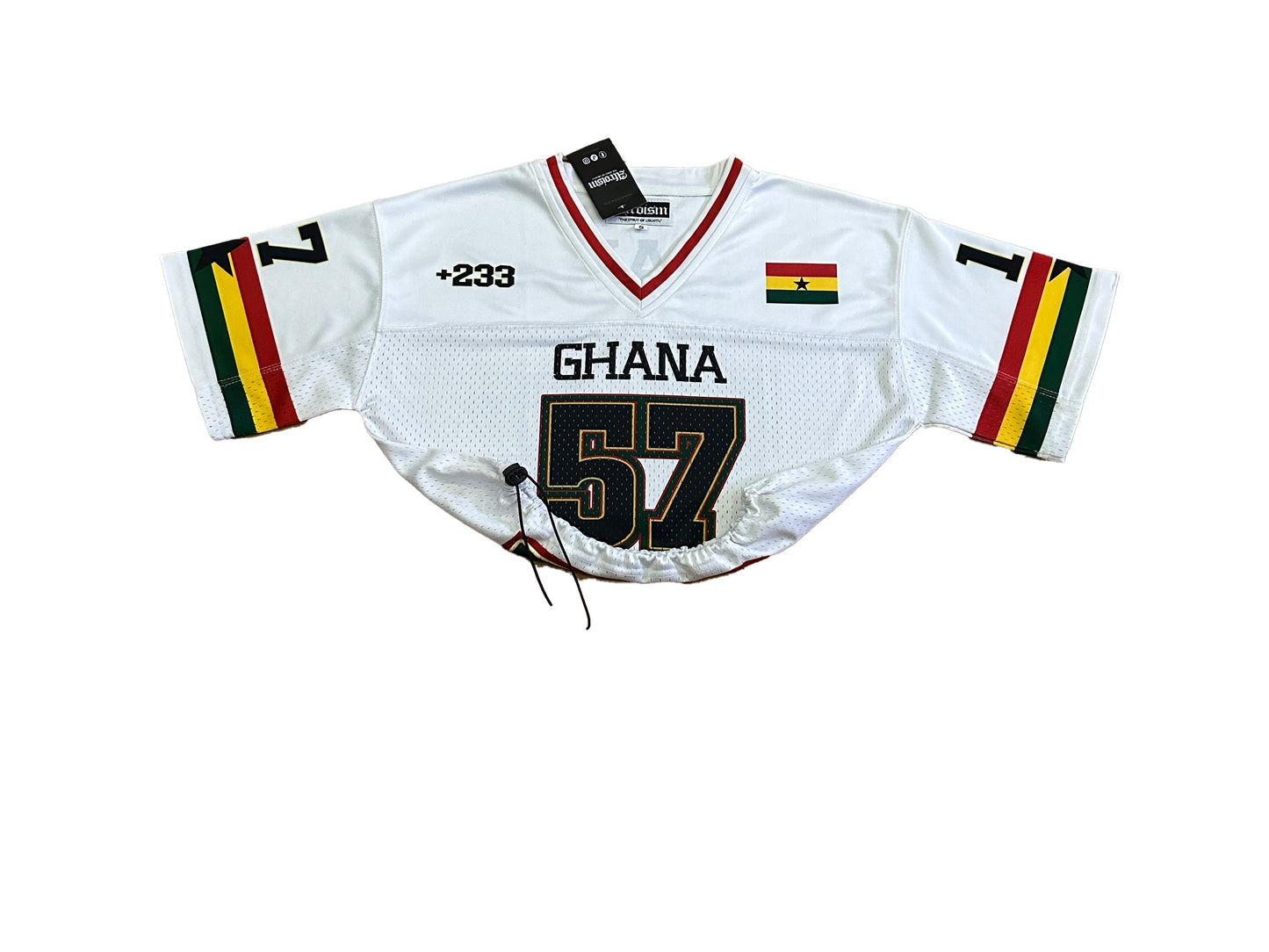 Ghana 🇬🇭 1957' Mesh Crop Jersey