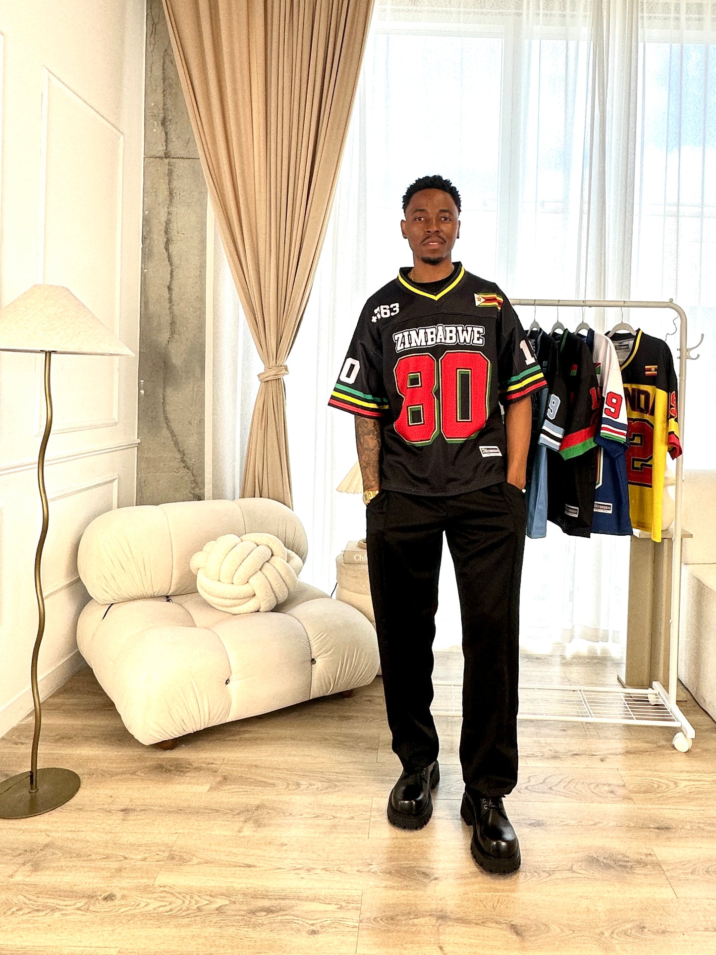 Zimbabwe ๐ฟ๐ผ 1980' Mesh Jersey