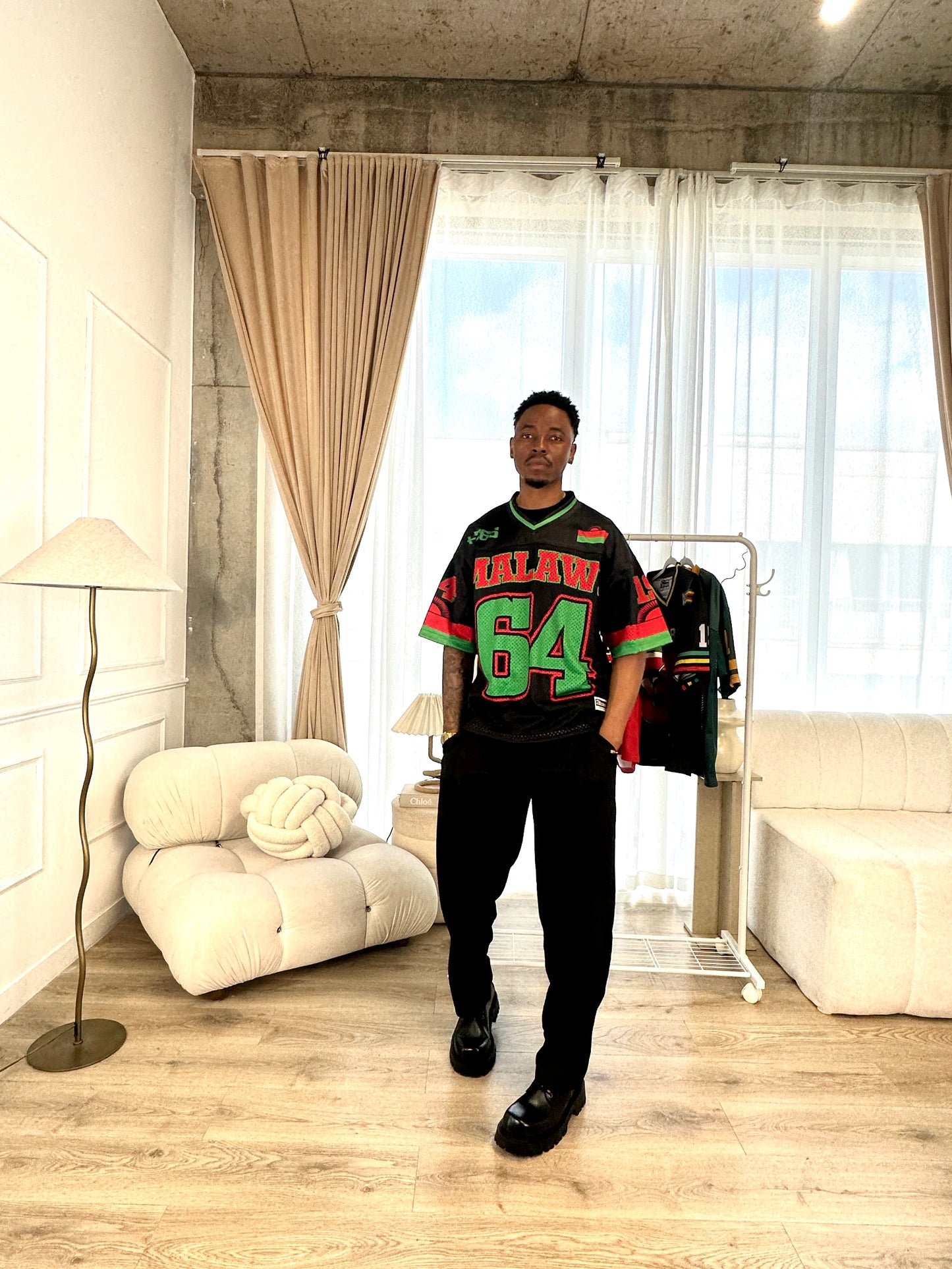Malawi π²πΌ 1964β Mesh Jersey