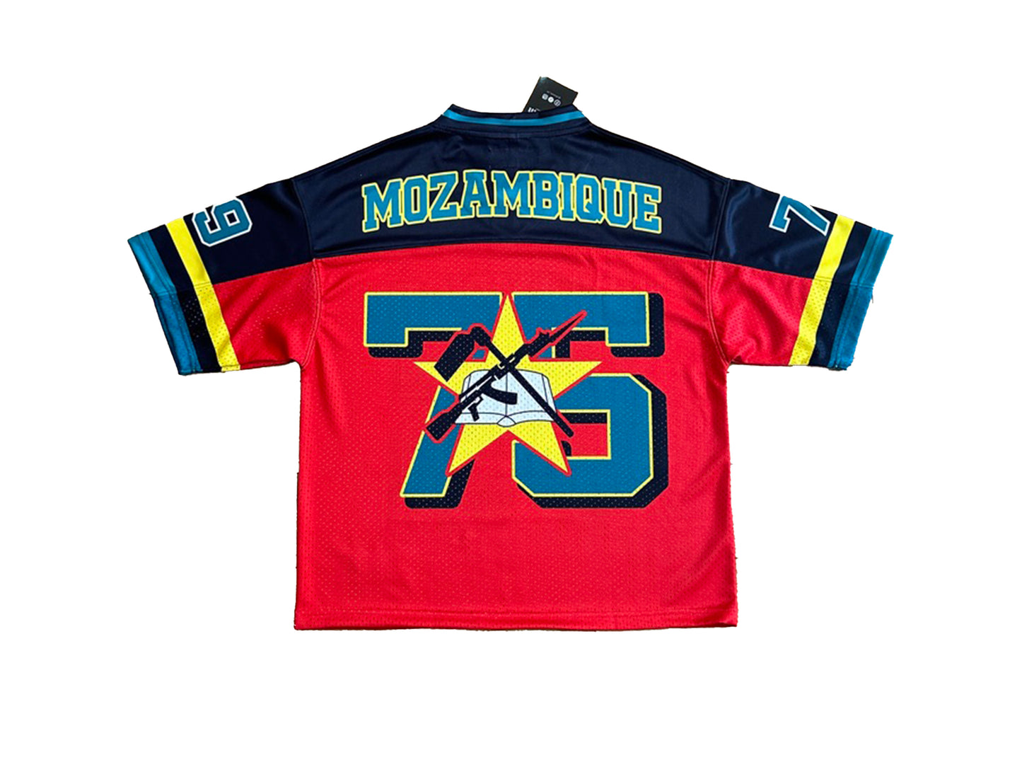 Mozambique 🇲🇿 1975' Mesh Jersey