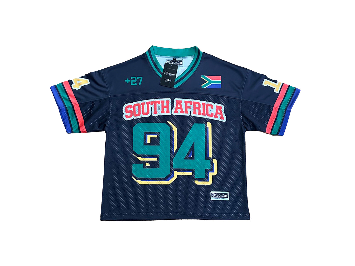 South Africa 🇿🇦 1994' Black Mesh Jersey