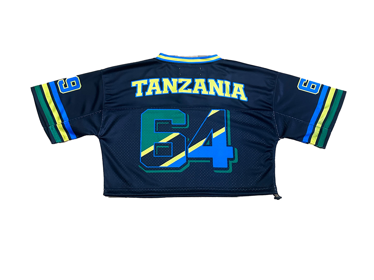 Tanzania 🇹🇿 1964' Crop Mesh Jersey