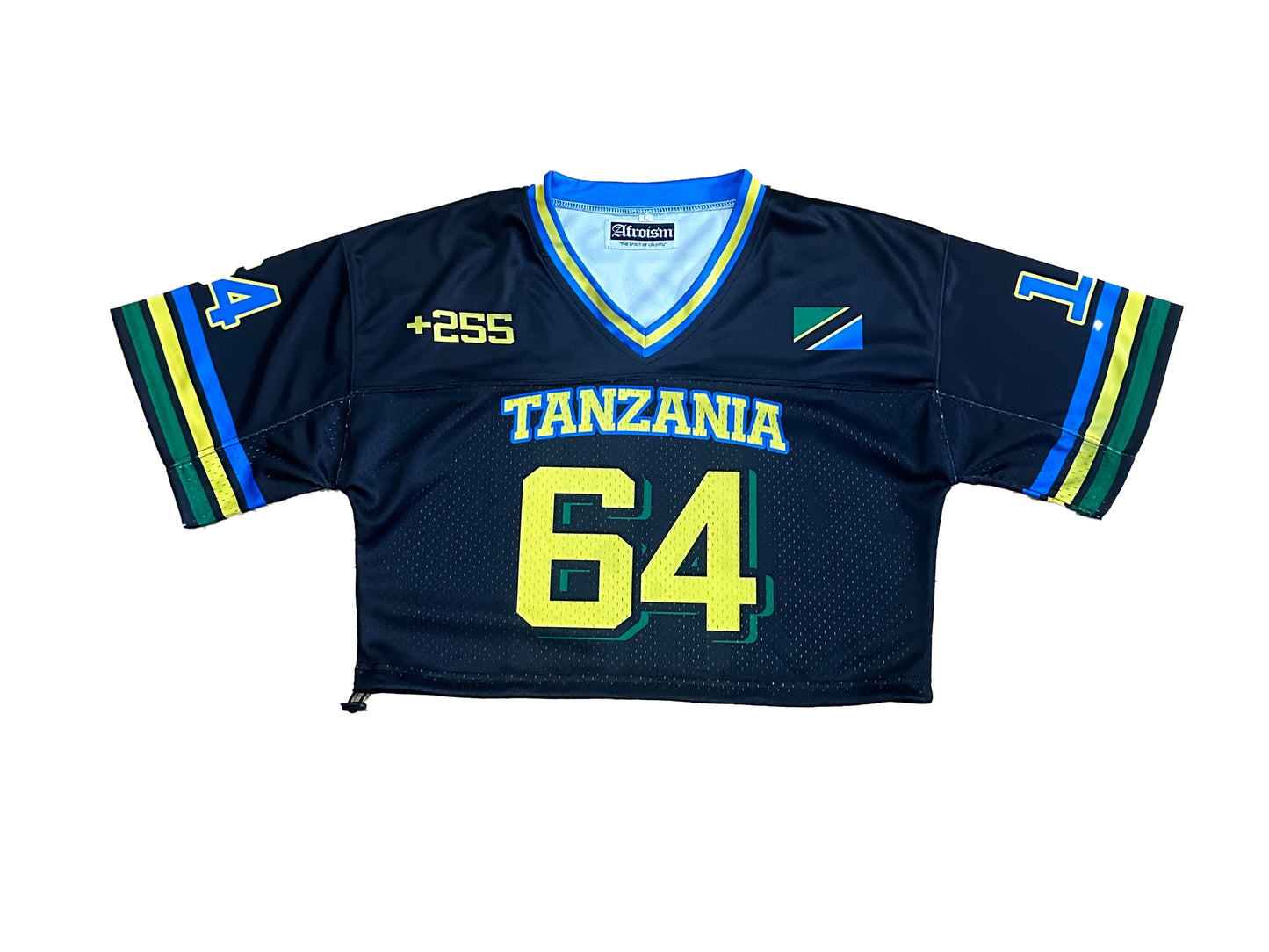 Tanzania 🇹🇿 1964' Crop Mesh Jersey