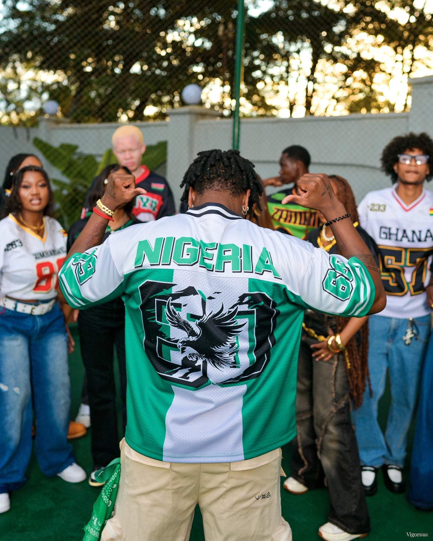 Nigeria 🇳🇬 1960' Mesh Jersey