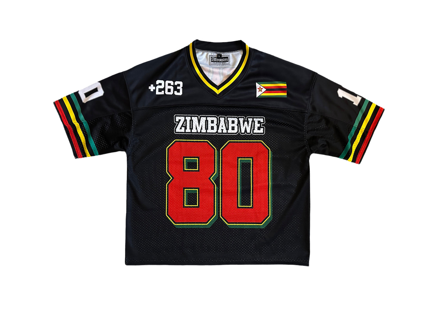 Zimbabwe ๐ฟ๐ผ 1980' Mesh Jersey