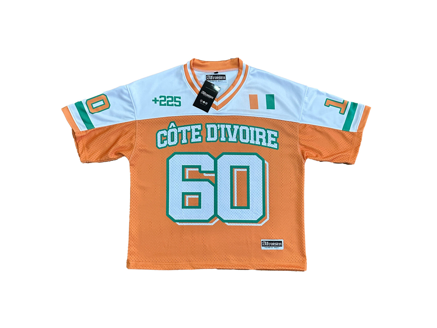Cote D'Ivoire ๐จ๐ฎ 1960' Mesh Jersey