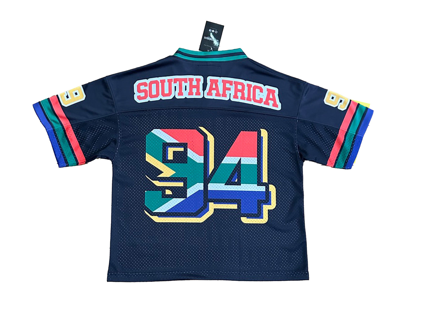 South Africa 🇿🇦 1994' Black Mesh Jersey