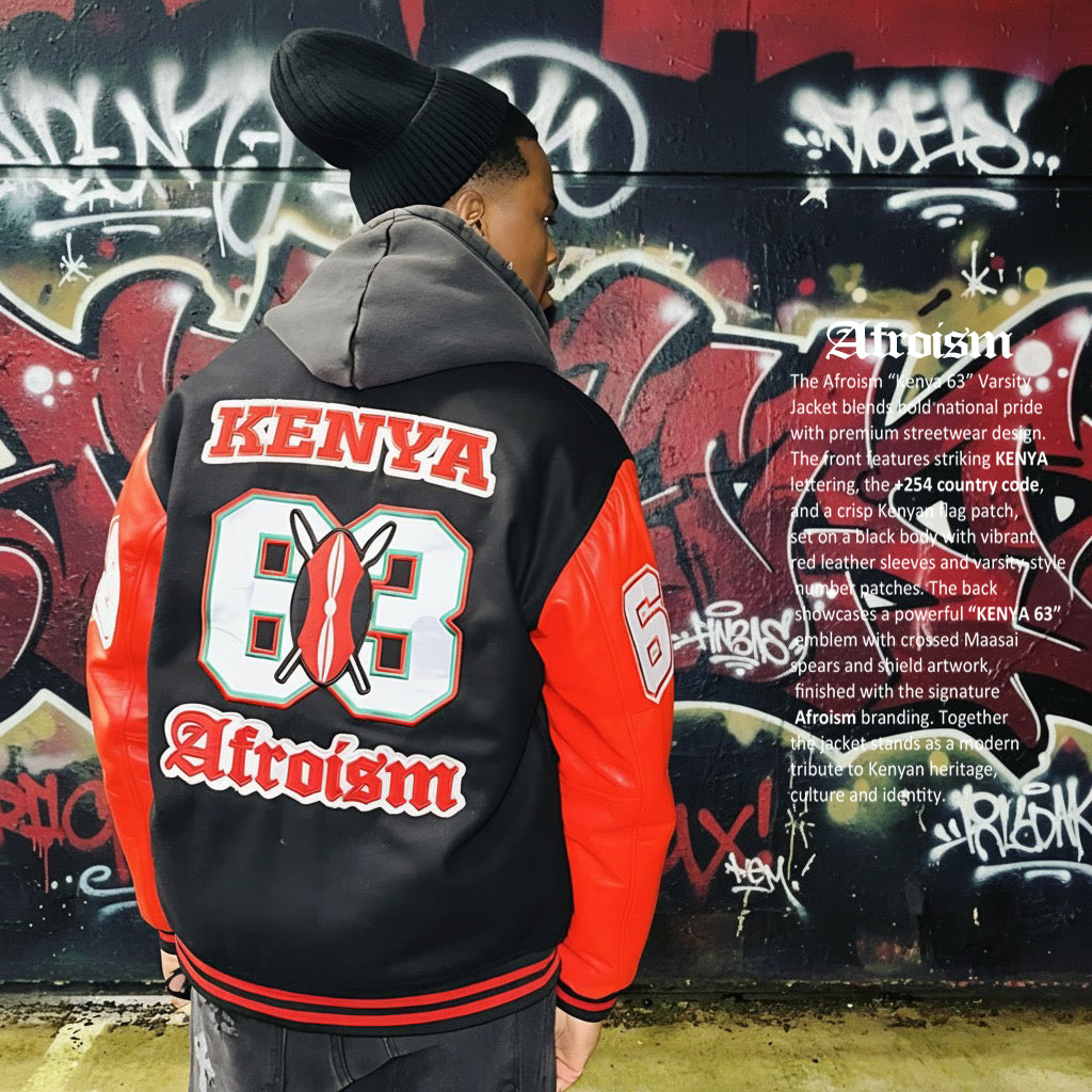KENYA 🇰🇪 1963' VARSITY JACKET