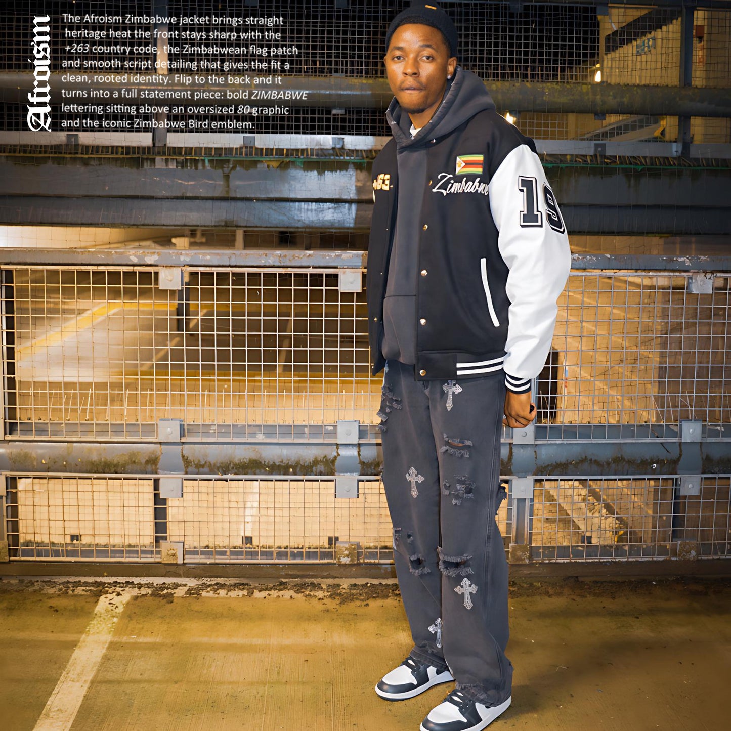 Zimbabwe 🇿🇼 1980' Varsity Jacket