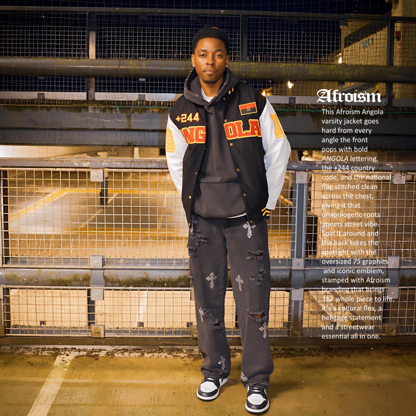 ANGOLA 🇦🇴 1975' VARSITY JACKET