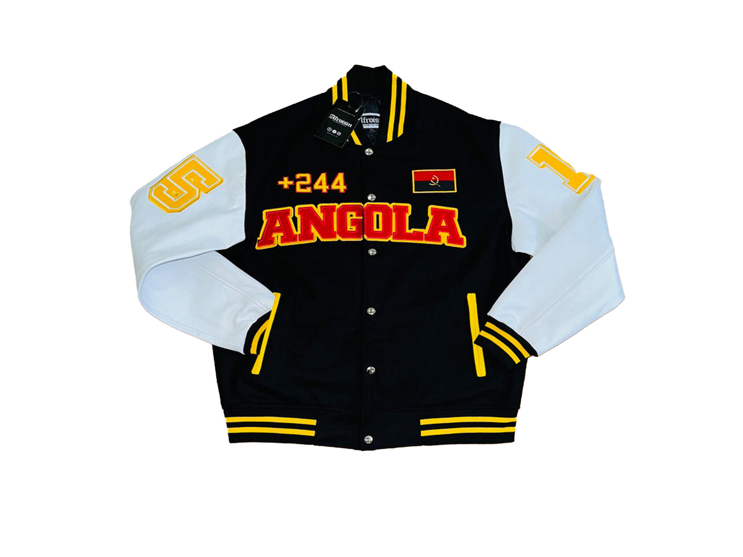 ANGOLA 🇦🇴 1975' VARSITY JACKET