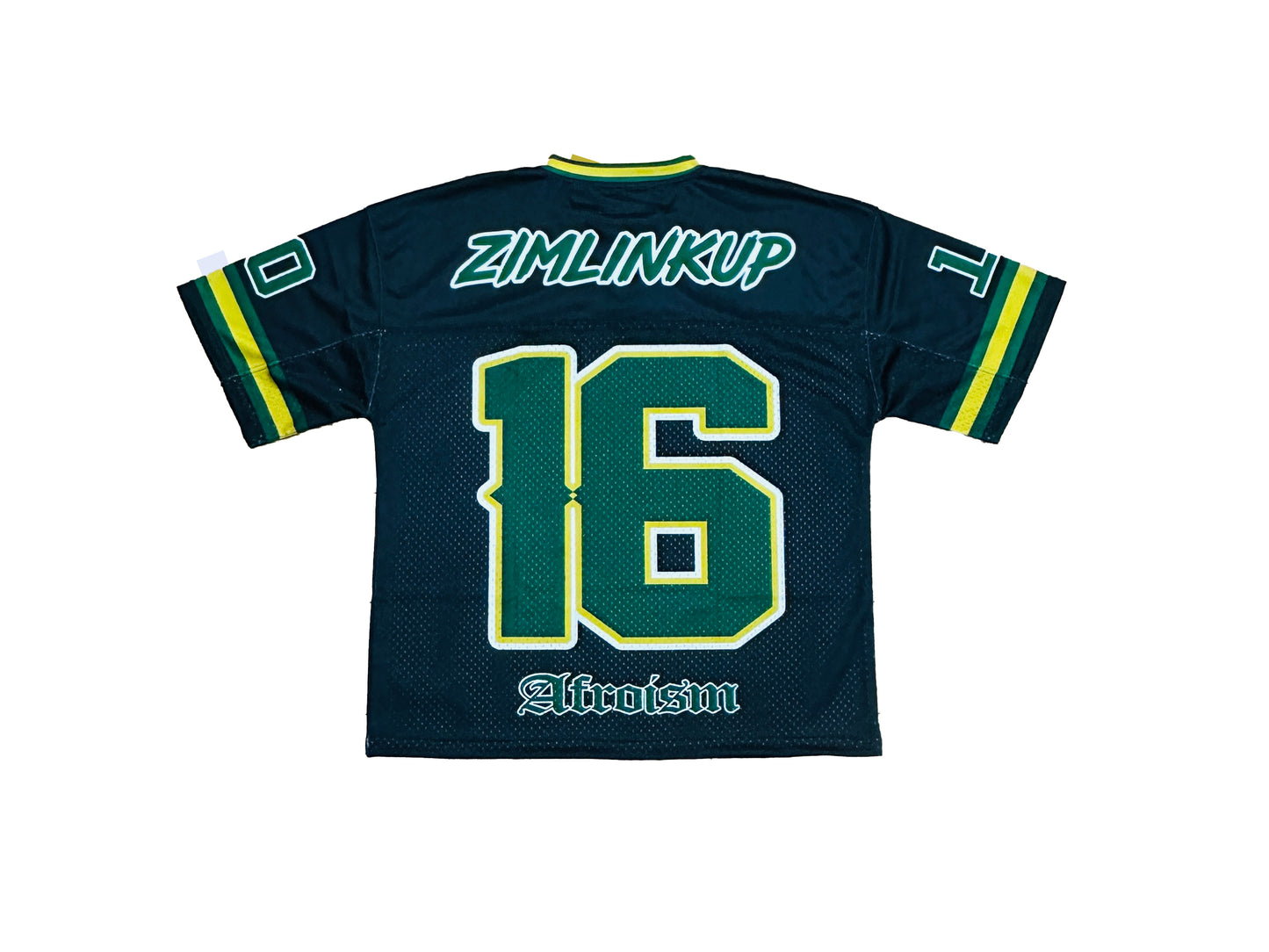 AFROISM X ZIMLINKUP MESH JERSEY - BLACK