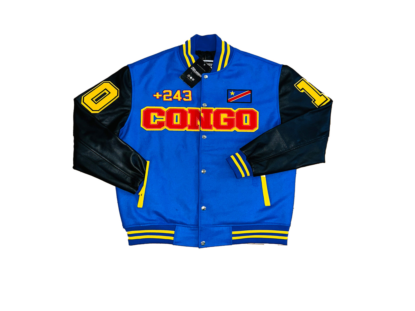 CONGO 🇨🇩 1960' VARSITY JACKET