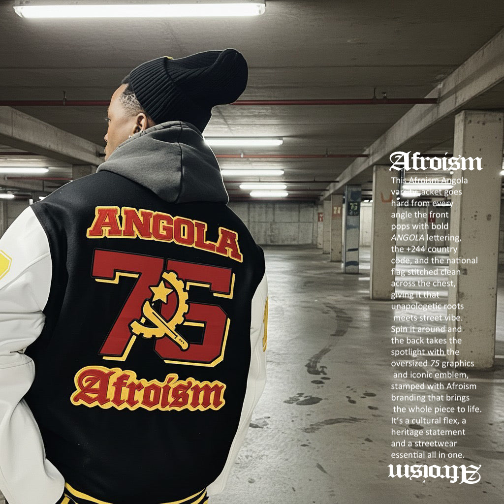 ANGOLA 🇦🇴 1975' VARSITY JACKET