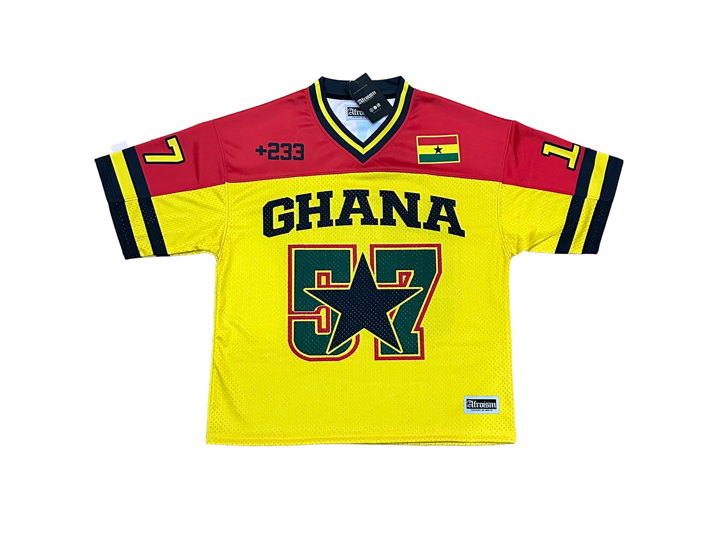 Ghana 🇬🇭 1957 Mesh Jersey II