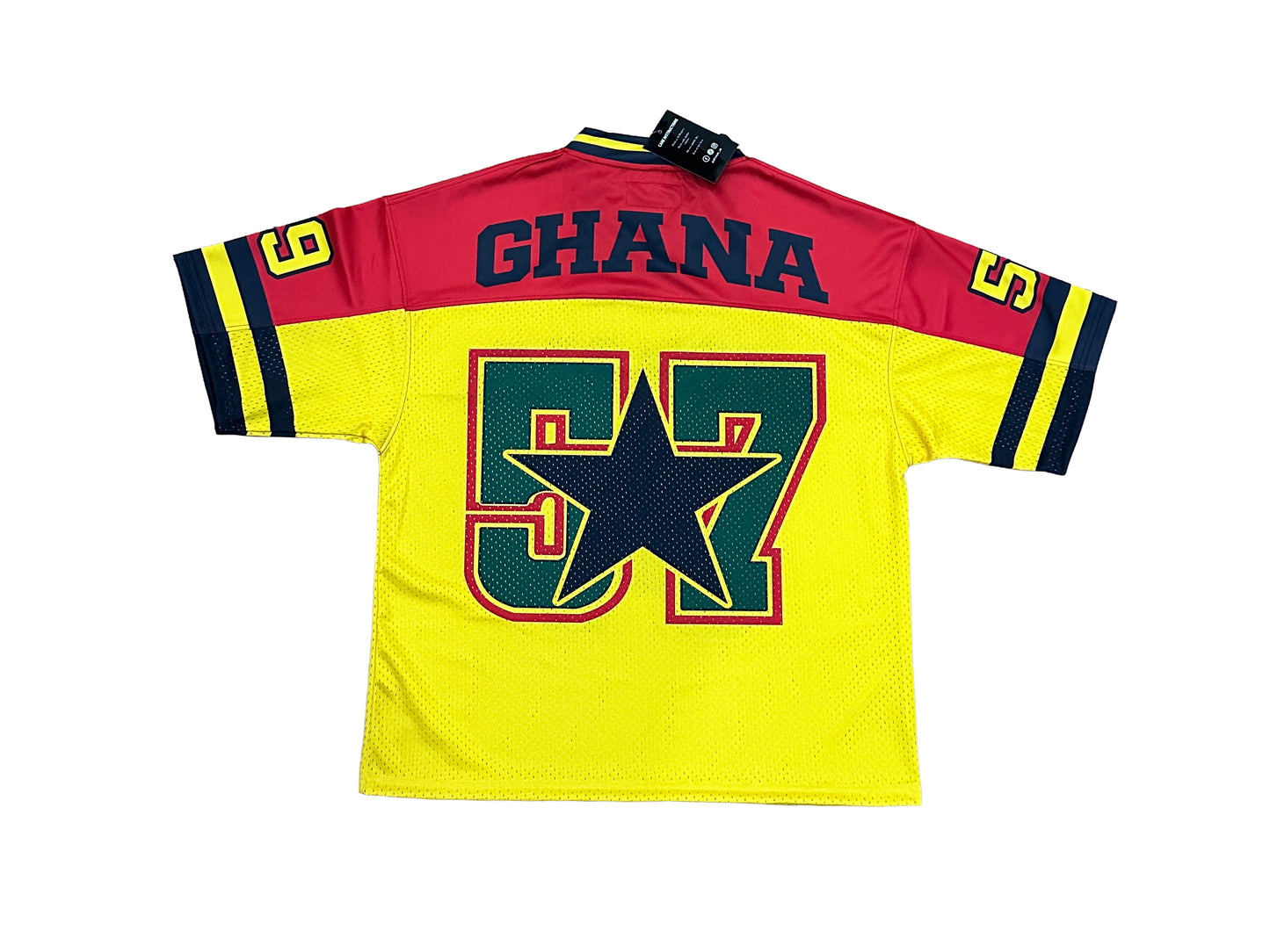 Ghana 🇬🇭 1957 Mesh Jersey II