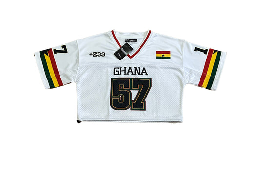Ghana 🇬🇭 1957' Mesh Crop Jersey