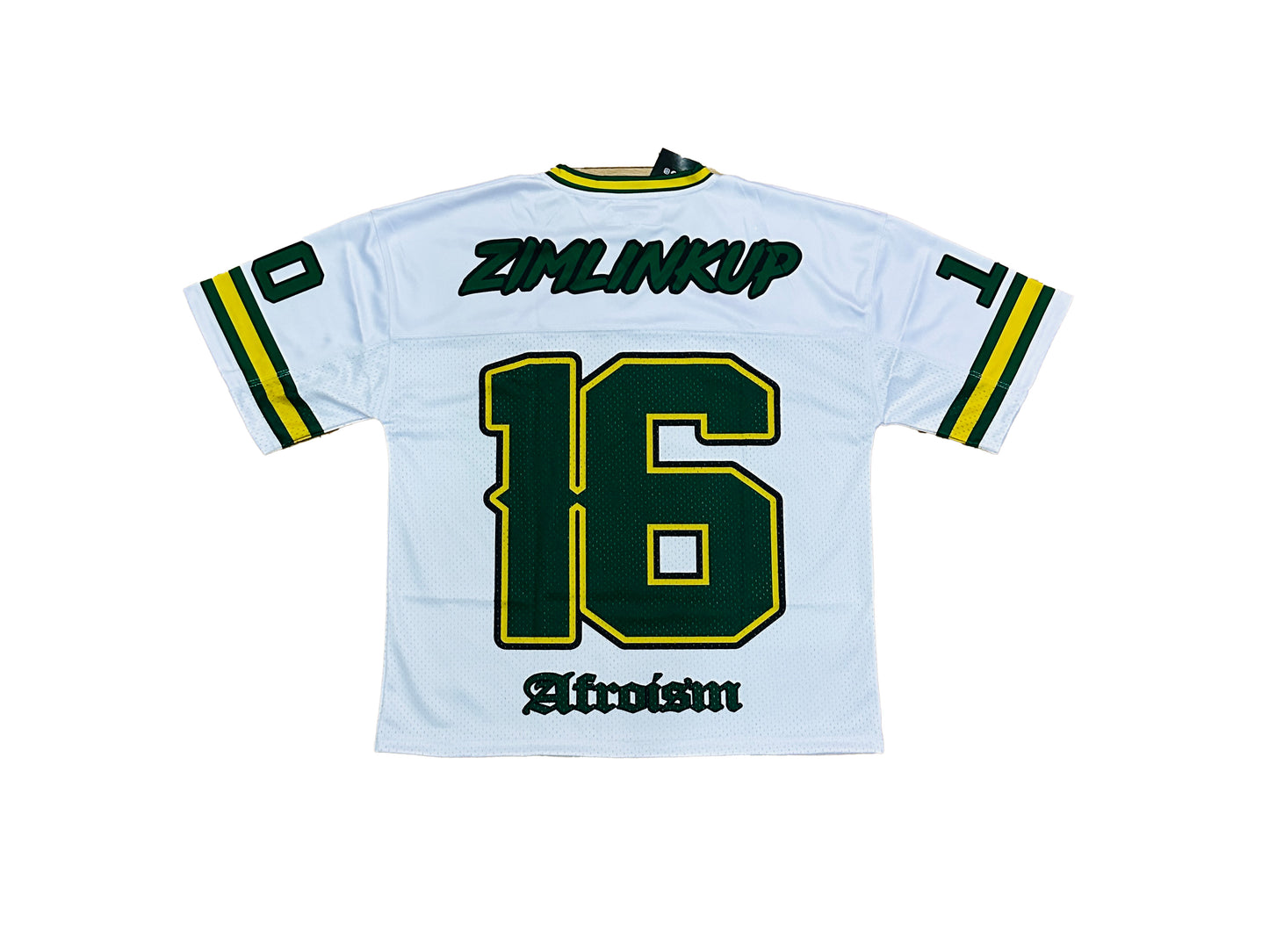 AFROISM X ZIMLINKUP MESH JERSEY - WHITE